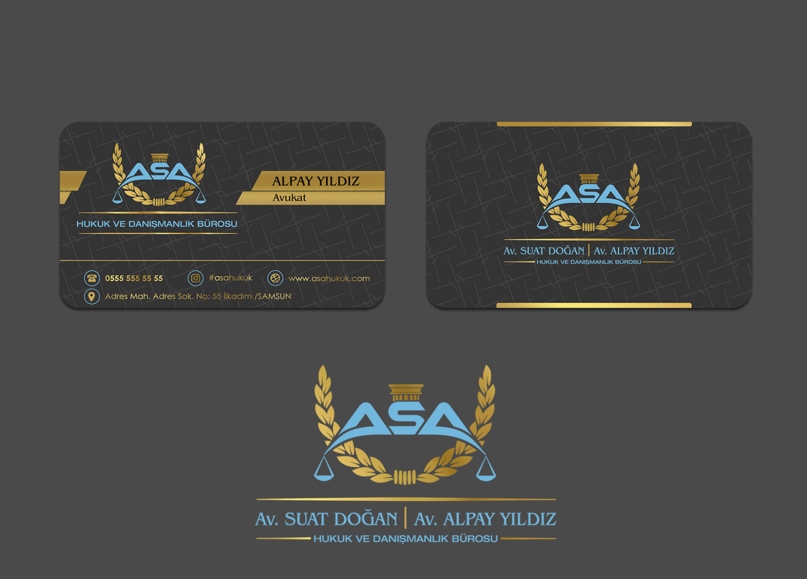 Tasarlayan A.Güler-Avukatlık Bürosu Logo Yarışması
