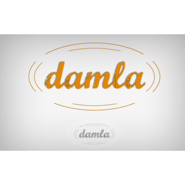 DAMLA Çikolata ve Şekerleme logo tasarım yarışmasına tasarımcı DirtyBlack tarafından sunulan  tasarım 