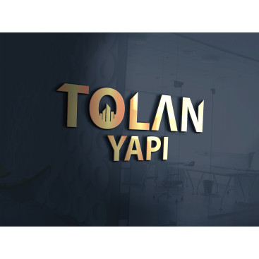 Tolan Yapı için Kurumsal LOGO yarışmasına tasarımcı MustafaSarıkurt tarafından sunulan  tasarım 