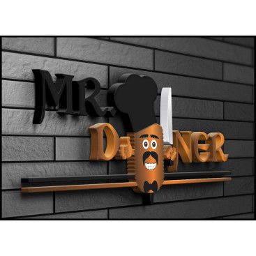 MR DÖNER ' E LOGO TASARIMI yarışmasına tasarımcı GhostSpy tarafından sunulan  tasarım 