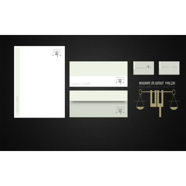 Avukatlık Bürosu Kurumsal Kimlik  yarışmasına tasarımcı s_sarkaya tarafından sunulan  tasarım 