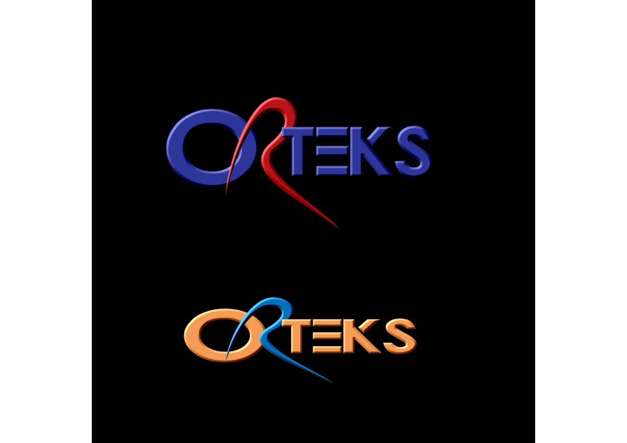 Orteks Logo yarışmasına tasarımcı Hancı tarafından sunulan  tasarım 