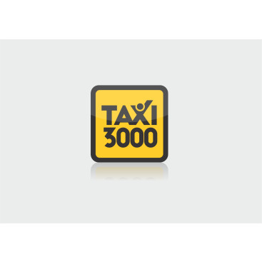 TAXI 3000      LOGO TASARIMI yarışmasına tasarımcı Zebrain tarafından sunulan  tasarım 