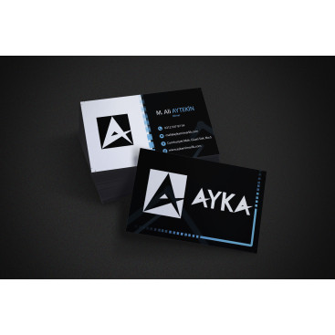 Kartvizit tasarımı yarışmasına tasarımcı Adnan ALTUN tarafından sunulan  tasarım 