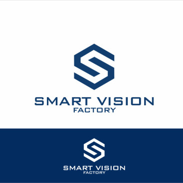 Smart Vision Factory için Logo Tasarımı yarışmasına tasarımcı ErcanH tarafından sunulan  tasarım