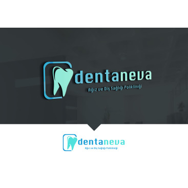 Diş kliniği için logo tasarımı yarışmasına tasarımcı esra.theboss tarafından sunulan  tasarım 