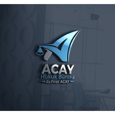 Hukuk Büromuzun markası oluşturmak amacı yarışmasına tasarımcı MortingenSchtrauze tarafından sunulan  tasarım 