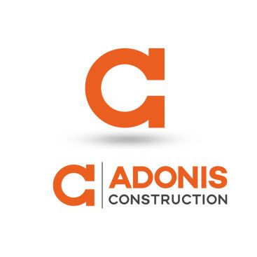 Adonis Construction Logo Tasarımı yarışmasına tasarımcı Ersin Esra tarafından sunulan  tasarım 