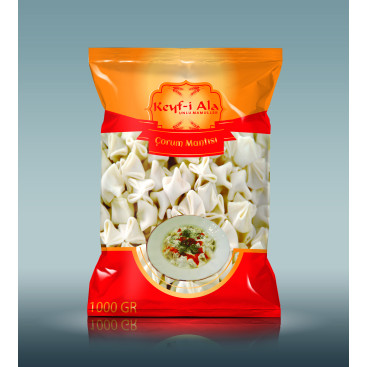 İlgi Çekici Mantı ambalaj yarışmasına tasarımcı GhostSpy tarafından sunulan  tasarım 