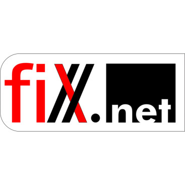 fixx.net sigorta logo amblem çalışması yarışmasına tasarımcı rengarenk_77 tarafından sunulan  tasarım 
