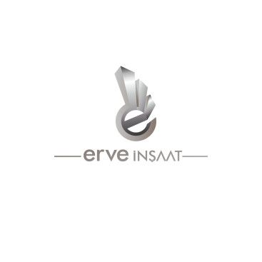 ERVE İnşaat İçin Logo+KurumsalKimlik yarışmasına tasarımcı barpek tarafından sunulan  tasarım 