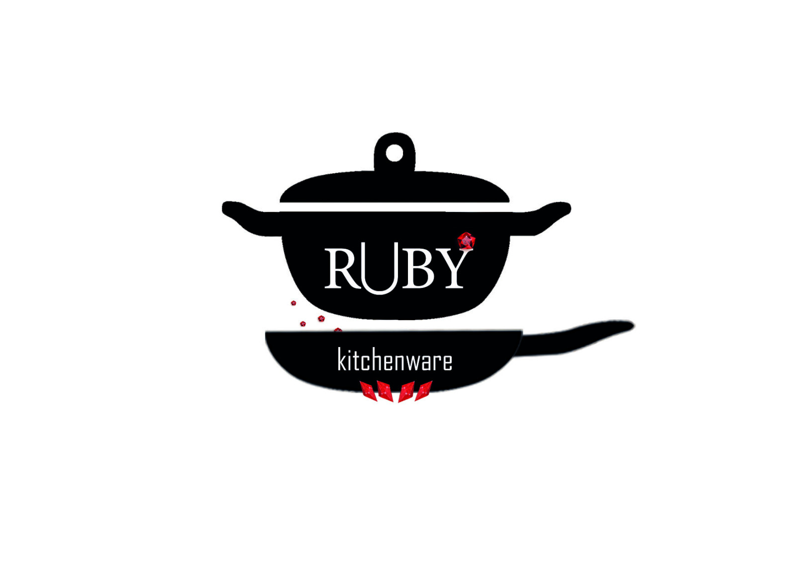Tasarlayan ZercosART- ''RUBY'' ismine logo çalışması 