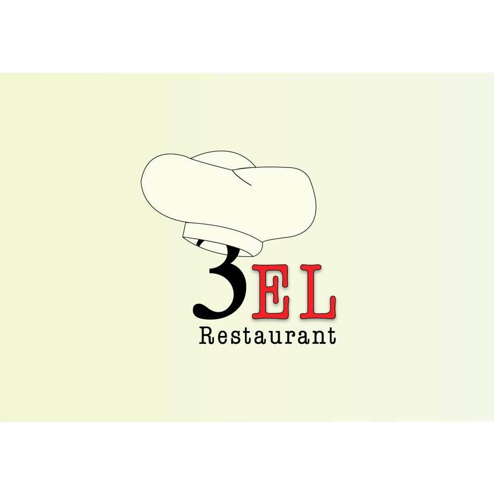 Üç-El Restaurant Kurumsal Kimlik yarışmasına T!EN tarafından girilen tasarım