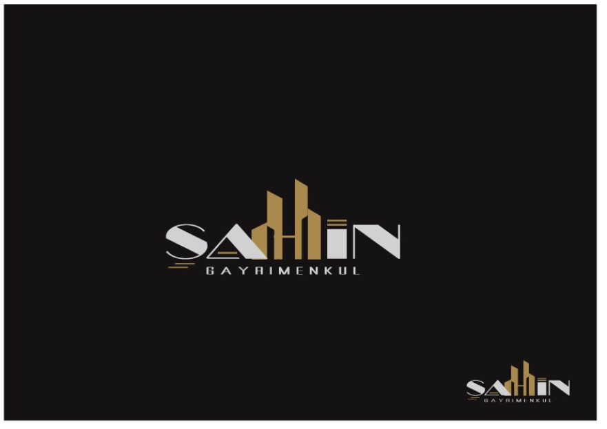 Şahin Gayrimenkul Logo + Kurumsal Kimlik yarışmasına tasarımcı Chiwely tarafından sunulan  tasarım 