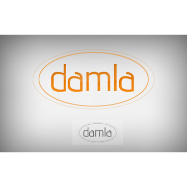 DAMLA Çikolata ve Şekerleme logo tasarım yarışmasına tasarımcı DirtyBlack tarafından sunulan  tasarım 