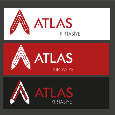 Atlas Kırtasiye yeni logosunu arıyor  yarışmasına tasarımcı T LOGOS tarafından sunulan  tasarım 