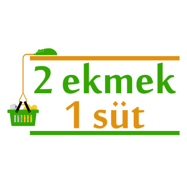 2ekmek1sut.net web sitesi logo tasarımı yarışmasına tasarımcı Basari tarafından sunulan  tasarım 