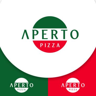 APERTO PİZZA LOGOSUNU ARIYOR yarışmasına tasarımcı grfkismail tarafından sunulan  tasarım 