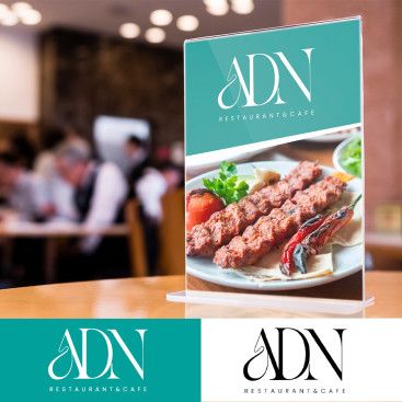 Restaurant & Cafe İçin Özgün Logo yarışmasına tasarımcı hasantuglar tarafından sunulan  tasarım 