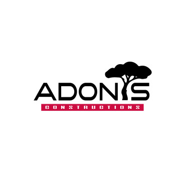 Adonis Construction Logo Tasarımı yarışmasına tasarımcı Chiwely tarafından sunulan  tasarım 