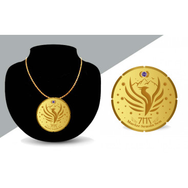 kolye ( logo olarakta kullanılacaktır ) yarışmasına tasarımcı Nureda_ tarafından sunulan  tasarım 