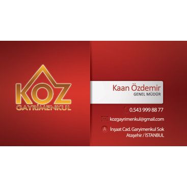 Gayrimenkul Firmamız İçin Logo Tasarım yarışmasına tasarımcı OnurAVCI tarafından sunulan  tasarım 