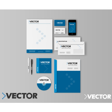 VECTOR ADINA LOGO & KURUMSAL KIMLIK yarışmasına tasarımcı avaqado tarafından sunulan  tasarım 