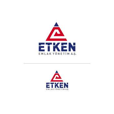 Etken Emlak Yönetim A.Ş. için logo  yarışmasına tasarımcı grafikodam tarafından sunulan  tasarım 