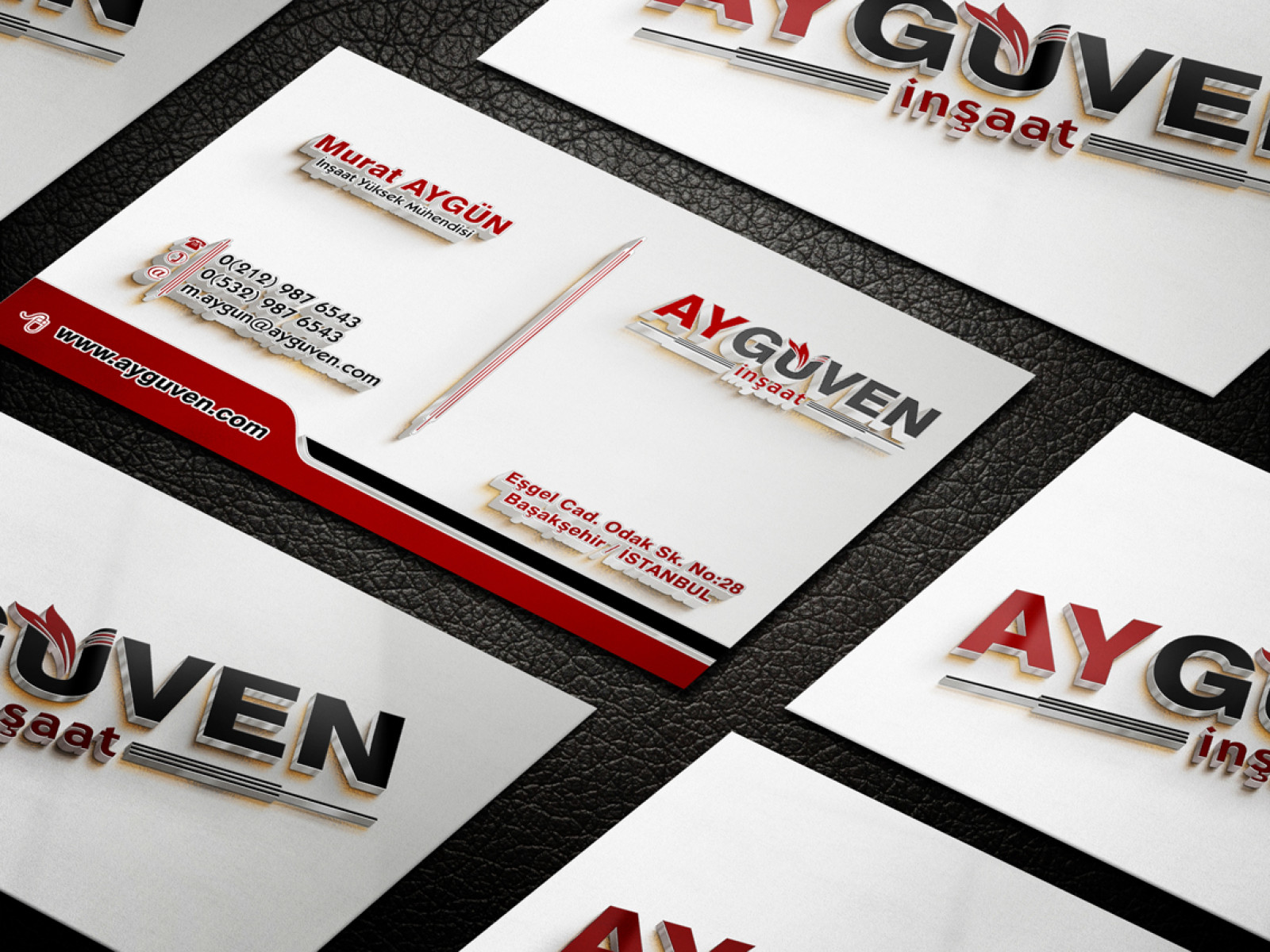 Tasarlayan grafikseli-İNŞAAT SEKTÖRÜ LOGO VE KARTVİZİT TASARIM