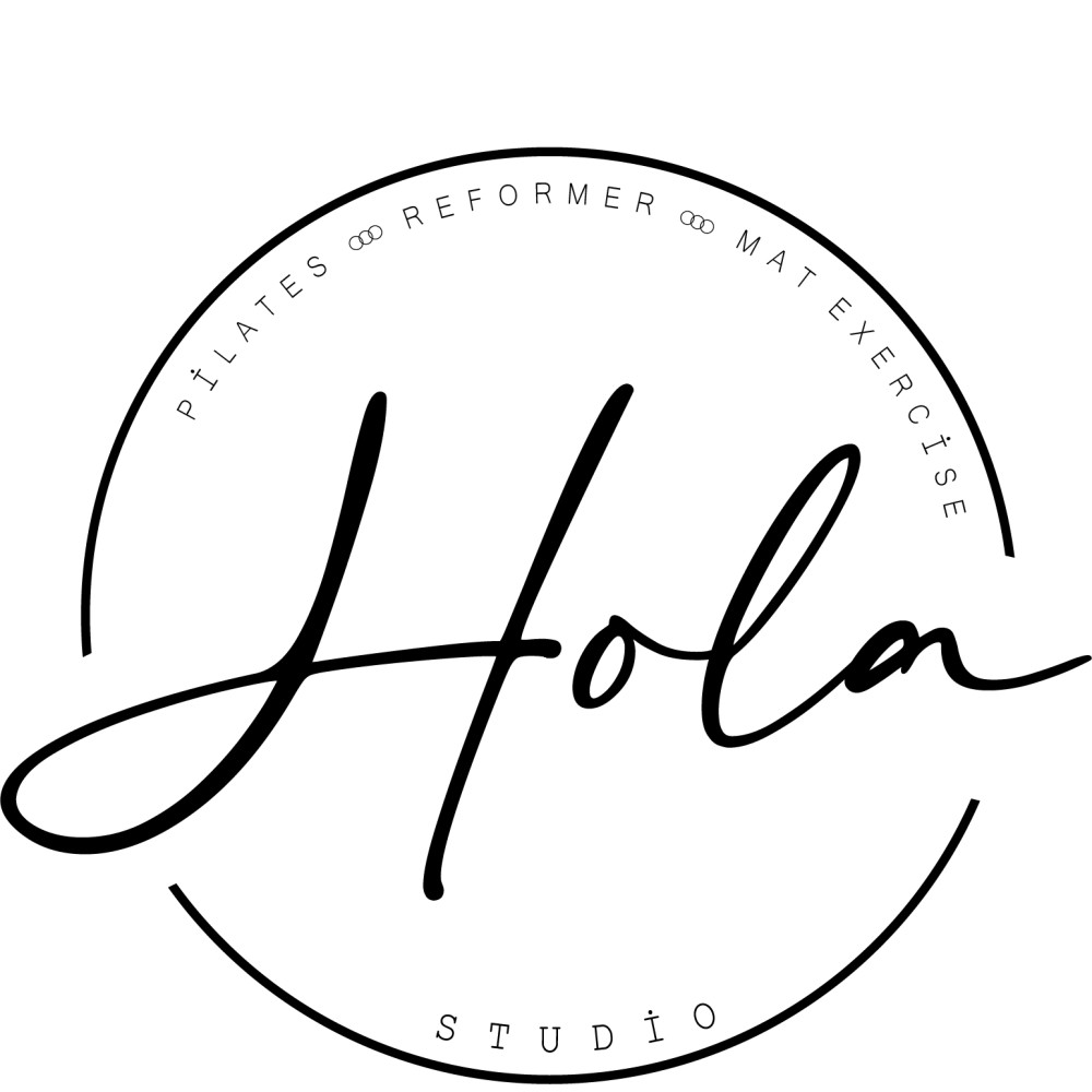Hola Pilates yarışmasına GrafiKedi tarafından girilen tasarım