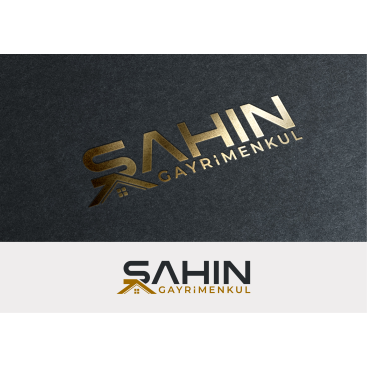 Şahin Gayrimenkul Logo + Kurumsal Kimlik yarışmasına tasarımcı MS™ tarafından sunulan  tasarım 