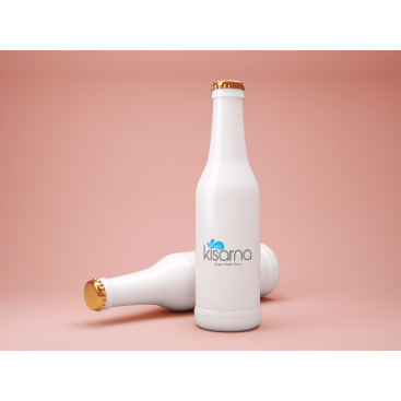 kisarna maden suyu için logo çalışması yarışmasına tasarımcı Creamaxi tarafından sunulan  tasarım 