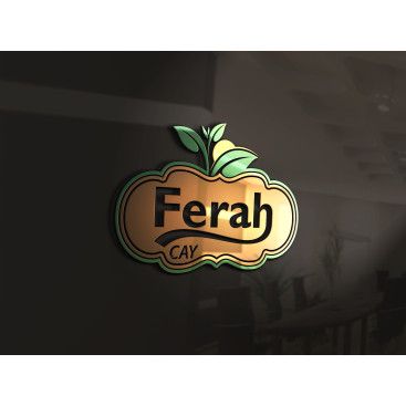 FERAH ÇAY YENİ LOGOSUNU ARIYOR yarışmasına tasarımcı Etrah™ tarafından sunulan  tasarım 