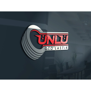 OTO LASTİK FİRMAMIZA LOGO YARIŞMASI yarışmasına tasarımcı wAres tarafından sunulan  tasarım 