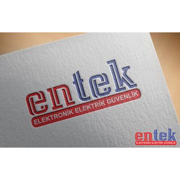 elektironik firma logosu yarışmasına tasarımcı kamran tarafından sunulan  tasarım 