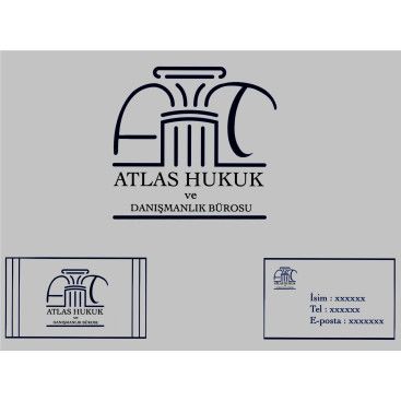 Hukuk bürom için logo ve kartvizit yarışmasına tasarımcı Caspian tarafından sunulan  tasarım 