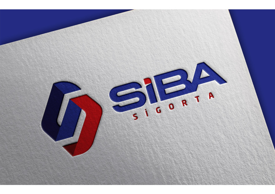 Siba Sigorta yeni logo tasarımı yarışmasına tasarımcı SantaCrea tarafından sunulan  tasarım 