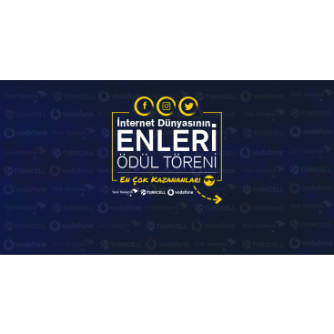 Ödül töreni stand tasarımı yarışmasına tasarımcı Gromedya Tasarım tarafından sunulan  tasarım 