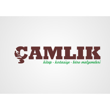 ÇAMLIK KİTAP-KIRTASİYE İÇİN LOGO TASARIM yarışmasına tasarımcı anafor tarafından sunulan  tasarım 
