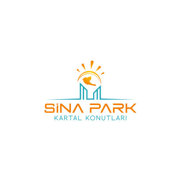 SİNA PARK KONUTLARI LOGOSUNU ARIYOR yarışmasına tasarımcı martin tarafından sunulan  tasarım 