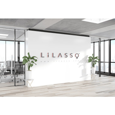 ''LİLASSO'' MARKASI İÇİN LOGO-KARTVİZİT yarışmasına tasarımcı gurkansever tarafından sunulan  tasarım
