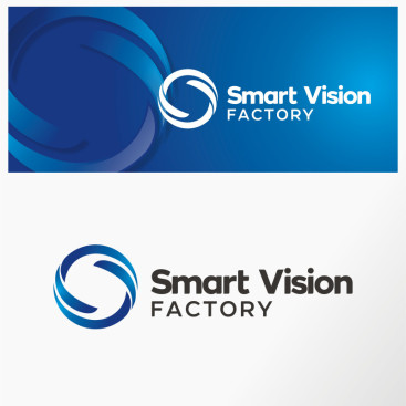 Smart Vision Factory için Logo Tasarımı yarışmasına tasarımcı RΛPİDO tarafından sunulan  tasarım 