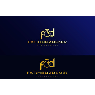 FATİH BOZDEMİR FOTOĞRAFÇI LOGO yarışmasına tasarımcı yeninesilgrafik tarafından sunulan  tasarım 