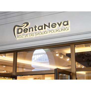 Diş kliniği için logo tasarımı yarışmasına tasarımcı Etrah™ tarafından sunulan  tasarım 