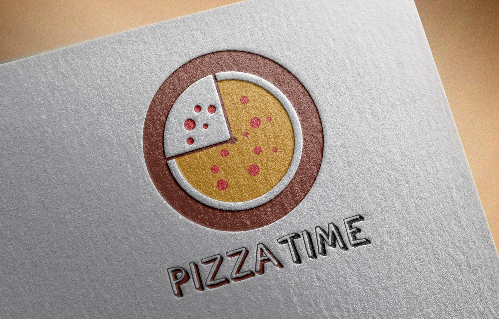 Tasarlayan Thomas Bewick-Pizza Time Logo Tasarım Yarışması