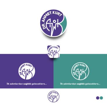 YENİ AÇILACAK ÇOCUK MUAYEHANESİ İÇİN KURUMSAL LOGO TASARIMI  yarışmasına tasarımcı fatihyilmaz tarafından sunulan  tasarım 