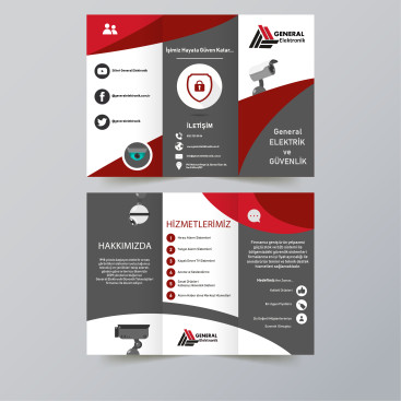 BİZ ANLATMADAN BİZİ ANLATABİLECEK BROŞÜR yarışmasına tasarımcı G. Y. tarafından sunulan  tasarım 