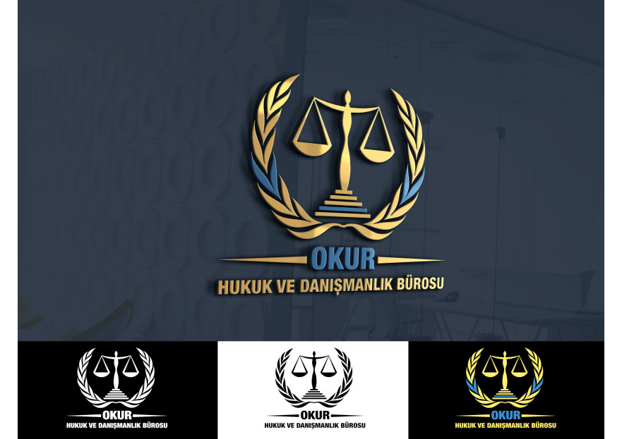 Soyadımız Hukuk Büromuza Logo Olsun  yarışmasına tasarımcı ferdisenel tarafından sunulan  tasarım 