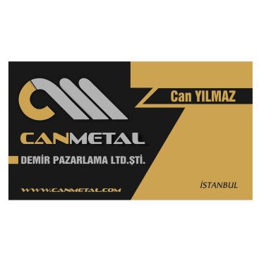 CANMETAL demir pazarlama logo ve kartviz yarışmasına tasarımcı X192 tarafından sunulan  tasarım 