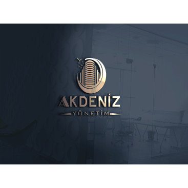 AKDENİZ YÖNETİM LOGO TASARIMI yarışmasına tasarımcı elifgrafikdesign tarafından sunulan  tasarım 